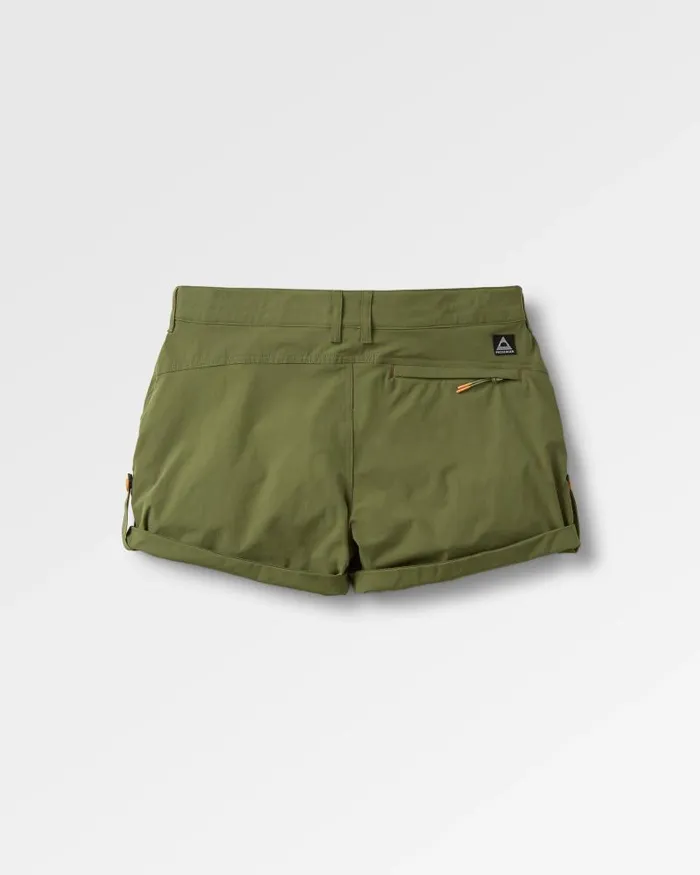 Passenger Bottoms 365 Trail Roll Up Short Khaki Khaki 8211 Women