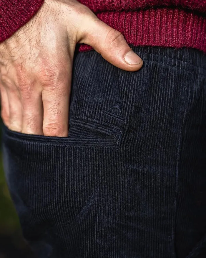 Passenger Bottoms Adventurer Cord Trouser Deep Navy Deep Navy 8211 Men