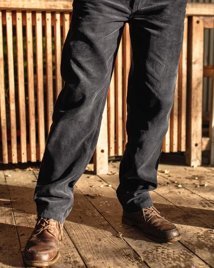 Passenger Bottoms Adventurer Cord Trouser Deep Navy Deep Navy 8211 Men