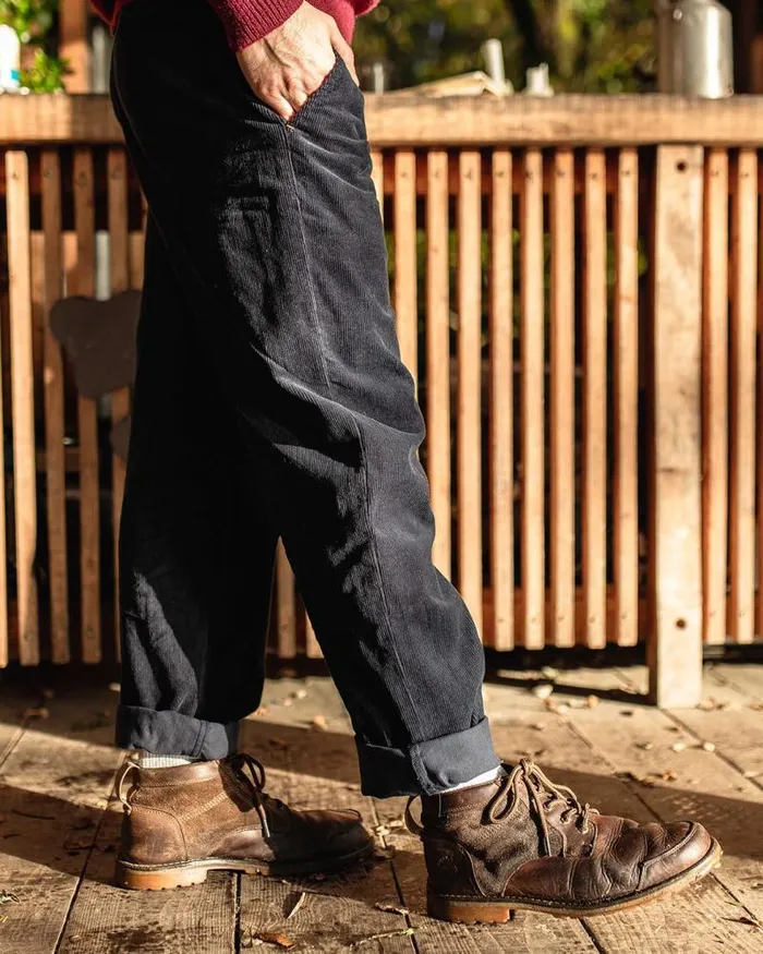 Passenger Bottoms Adventurer Cord Trouser Deep Navy Deep Navy 8211 Men