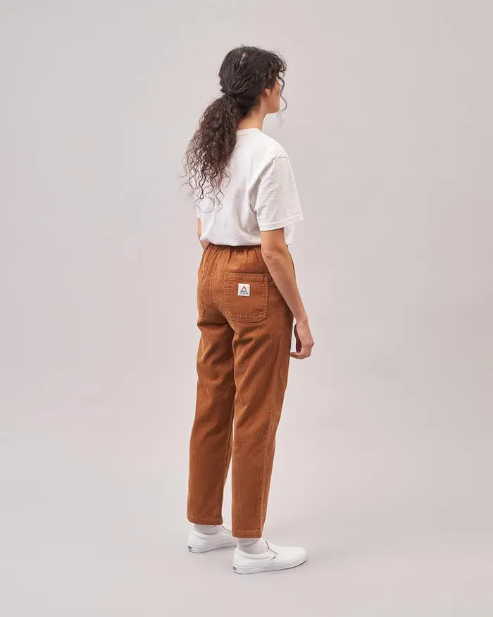 Passenger Bottoms Compass Recycled Corduroy Trouser Coconut Coconut 8211 Women