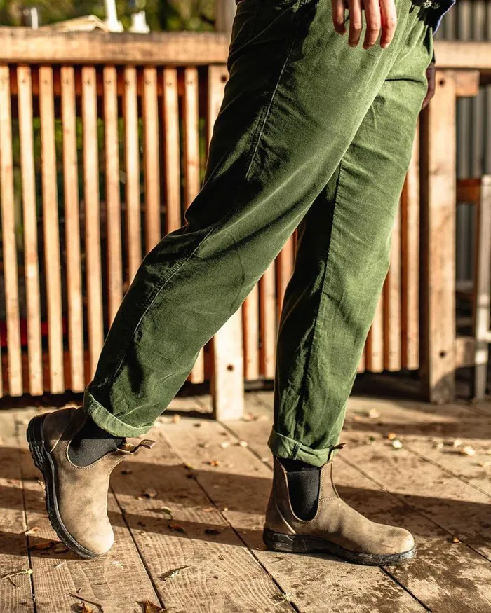 Passenger Bottoms Compass Recycled Corduroy Trouser Fir Tree Fir Tree 8211 Women