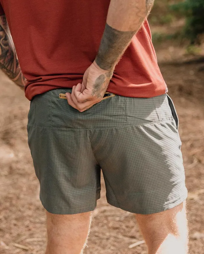Passenger Bottoms Descent Trail Recycled Shorts Dusty Olive Dusty Olive 8211 Men