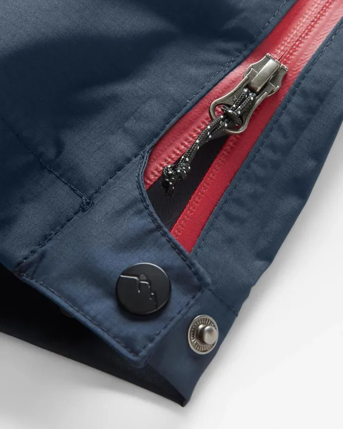 Passenger Bottoms Droplet Recycled Waterproof Trouser Deep Navy Deep Navy 8211 Men