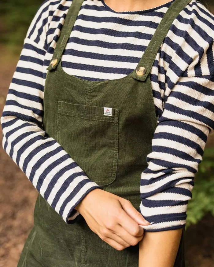Passenger Bottoms Meadows Organic Cotton Cord Dungarees Fir Tree Fir Tree 8211 Women