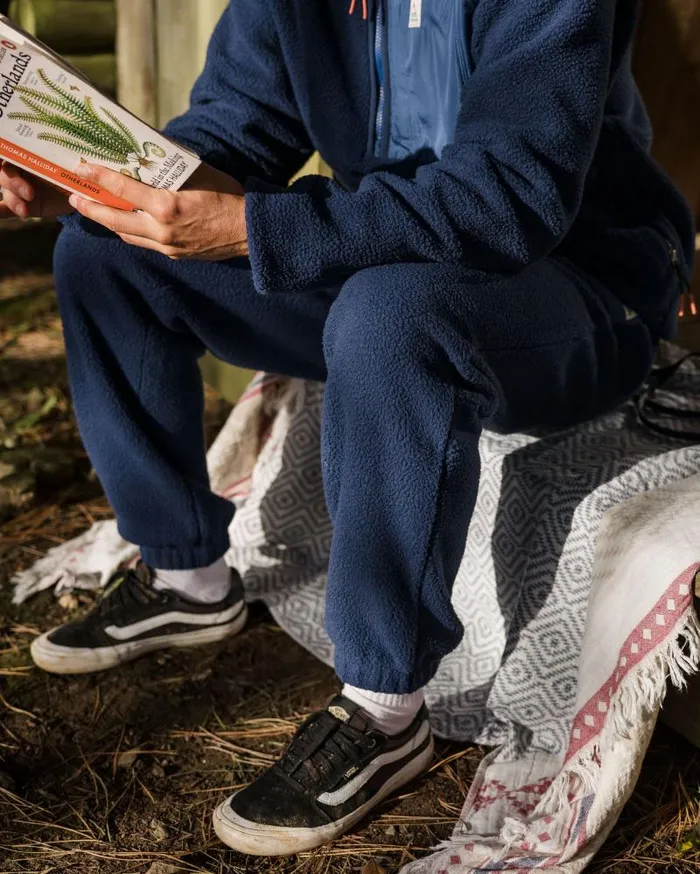 Passenger Bottoms Offgrid Recycled Sherpa Fleece Jogger Rich Navy Rich Navy 8211 Men Passenger Bottoms Offgrid Recycled Sherpa Fleece Jogger Rich Navy Rich Navy 8211 Men