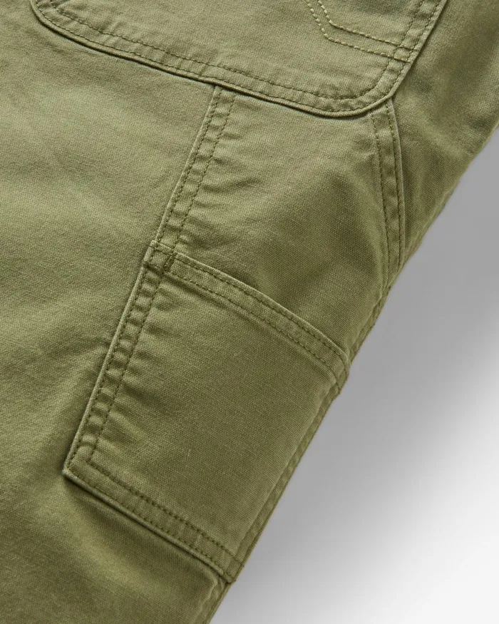 Passenger Bottoms Vantage Organic Cotton Canvas Trouser Khaki Khaki 8211 Men