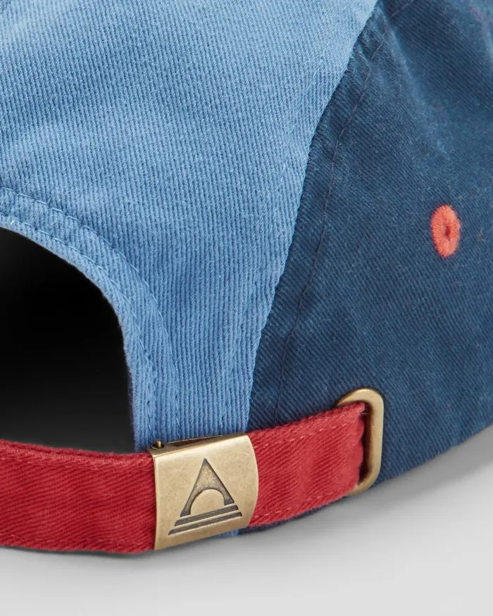 Passenger Caps and Hats Made To Roam Recycled 5 Panel Cap Moonlight Blue Multi Moonlight Blue Multi 8211 WomenMen
