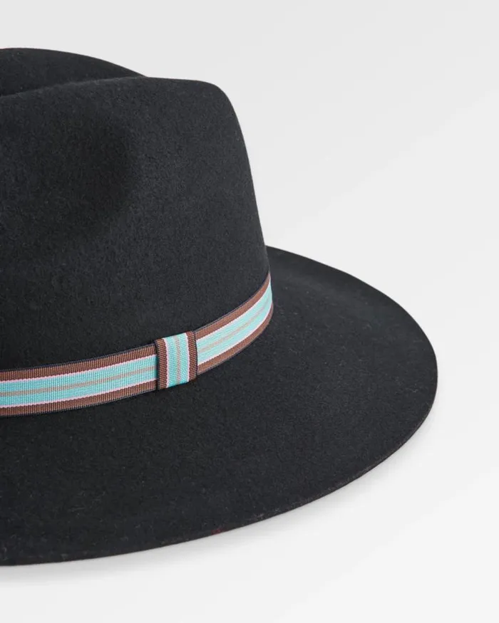 Passenger Caps and Hats Outback Fedora New Black Black 8211 Women