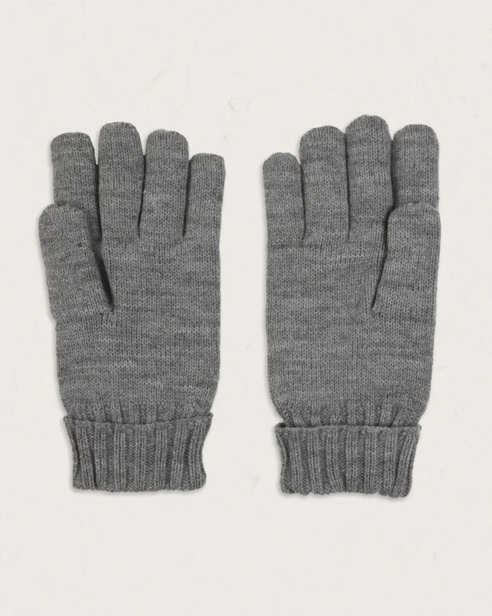 Passenger Gloves Gale Recycled Acrylic Knitted Gloves Flecked Grey Marl Flecked Grey Marl 8211 MenWomen