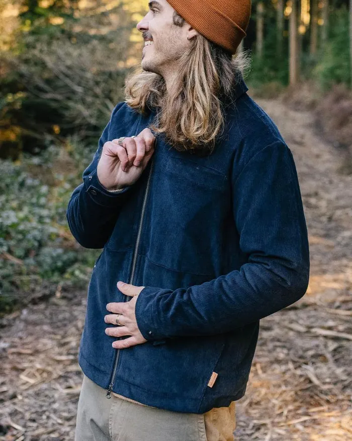 Passenger Jackets Alder Cord Jacket Deep Navy Deep Navy 8211 Men