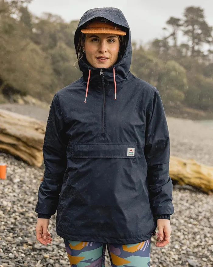 Passenger Jackets Eden Recycled Oversized Water Resistant Jacket Deep Navy Deep Navy 8211 Women