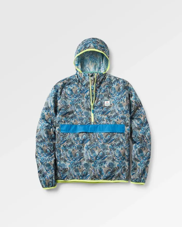 Passenger Jackets Gusto Recycled Windshell Smock Abstract Seaweed Pistachio Abstract Seaweed Pistachio 8211 Men