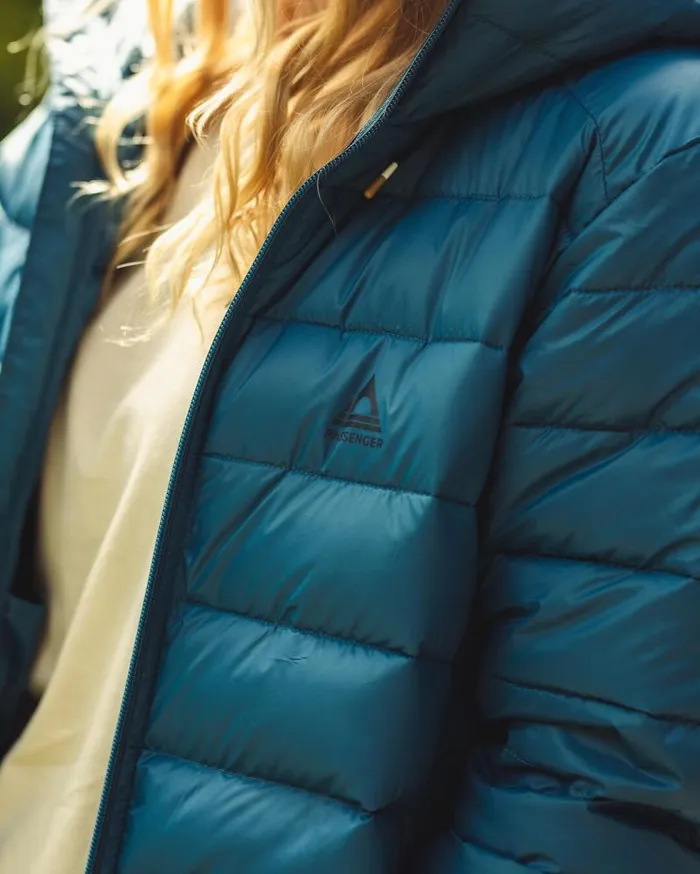 Passenger Jackets Pow Recycled Insulated Jacket Blue Steel Blue Steel 8211 Women