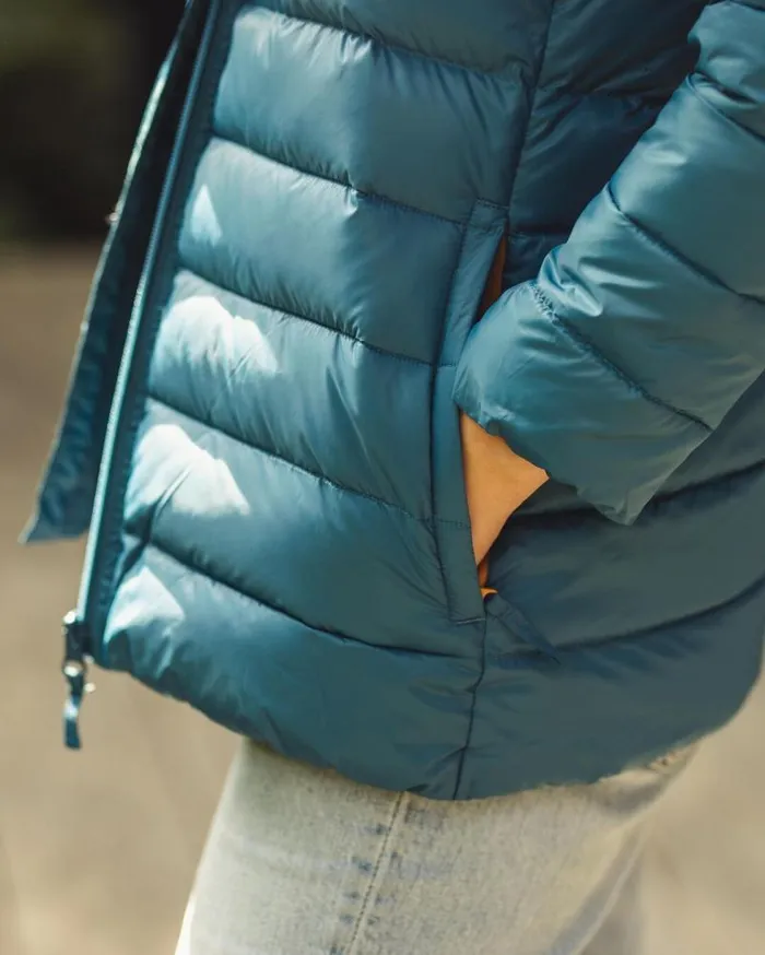Passenger Jackets Pow Recycled Insulated Jacket Blue Steel Blue Steel 8211 Women