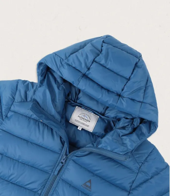 Passenger Jackets Pow Recycled Insulated Jacket Blue Steel Blue Steel 8211 Women