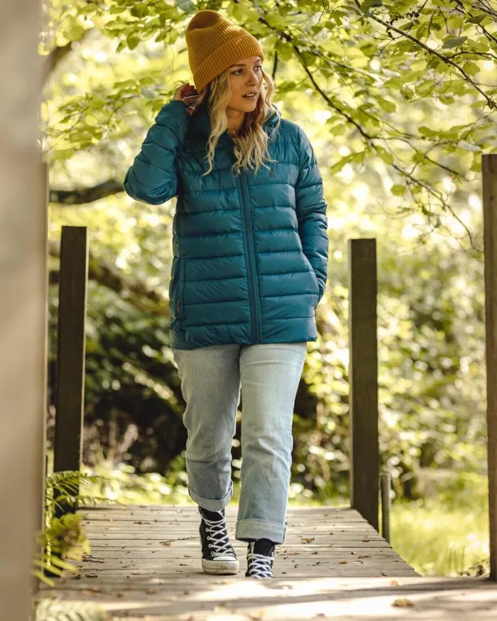 Passenger Jackets Pow Recycled Insulated Jacket Blue Steel Blue Steel 8211 Women
