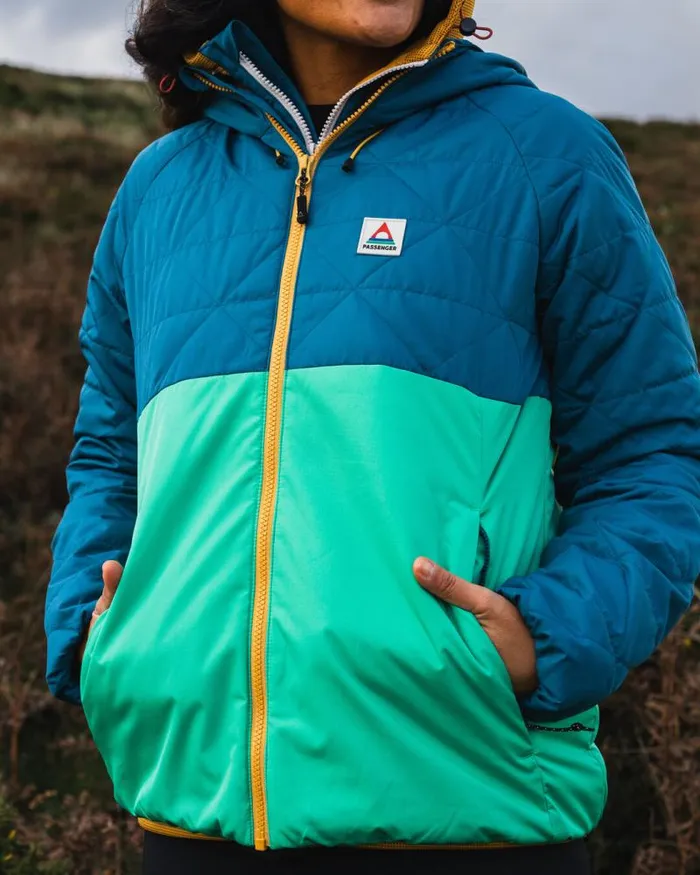 Passenger Jackets Singletrack Recycled Thermore Insulated Jacket Corsair Blue Jungle Green Corsair Blue Jungle Green 8211 Women Passenger Jackets Singletrack Recycled Thermore Insulated Jacket Corsair Blue Jungle Green Corsair Blue Jungle Green 8211 Women