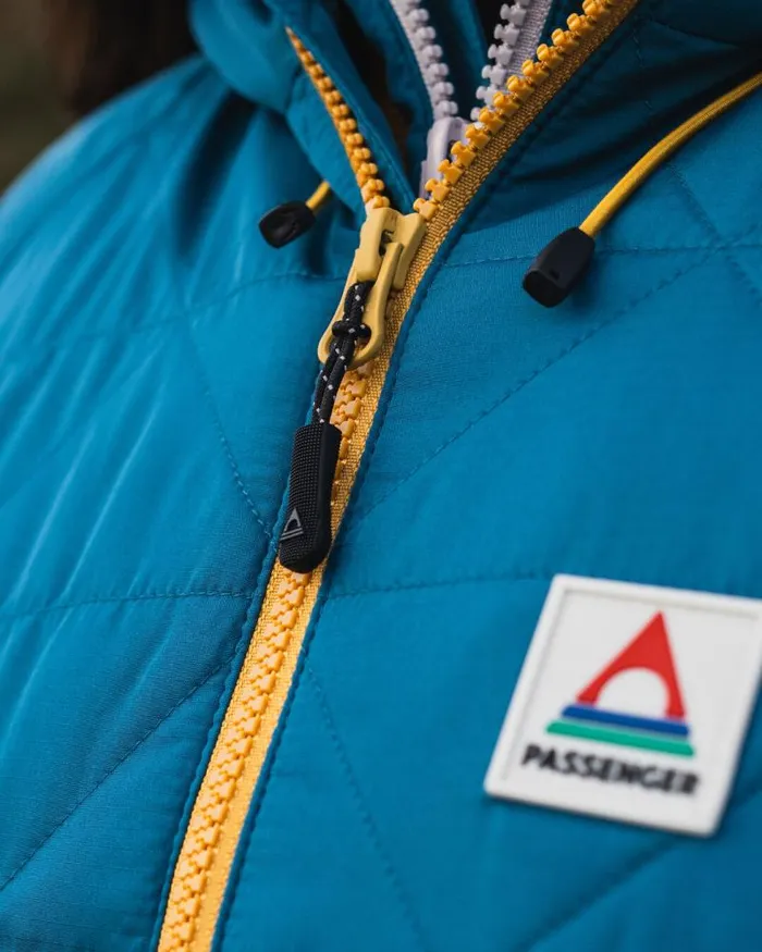 Passenger Jackets Singletrack Recycled Thermore Insulated Jacket Corsair Blue Jungle Green Corsair Blue Jungle Green 8211 Women
