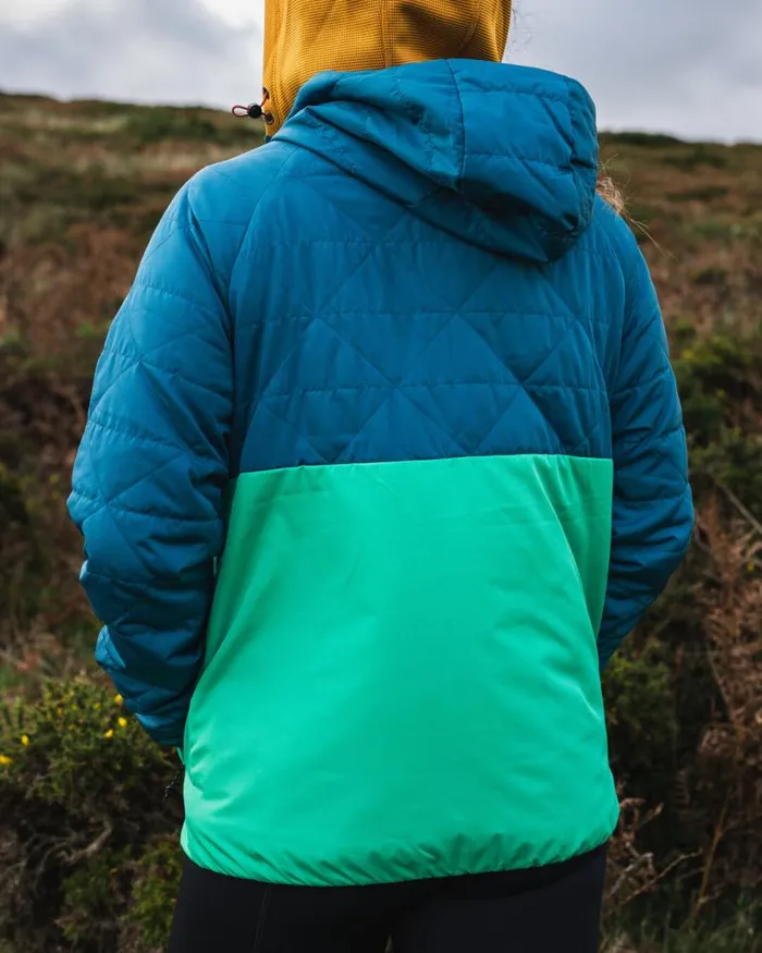Passenger Jackets Singletrack Recycled Thermore Insulated Jacket Corsair Blue Jungle Green Corsair Blue Jungle Green 8211 Women