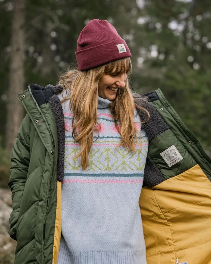 Passenger Jackets Tasman Recycled 20 Long Insulated Jacket Fir Tree Fir Tree 8211 Women