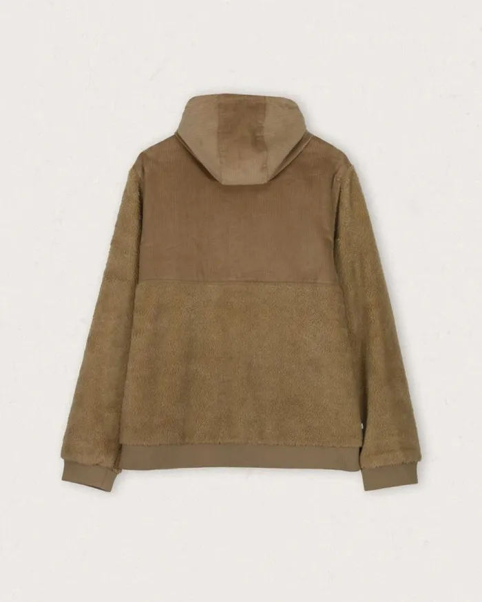 Passenger Tops Adventure Recycled DeepPile Sherpa Fleece Biscuit Biscuit 8211 Men