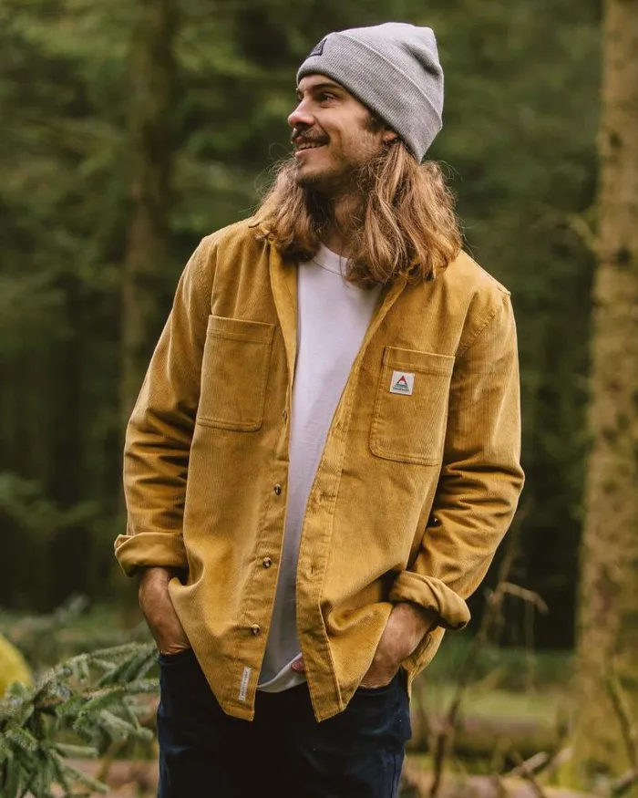 Passenger Tops Backcountry Cord Shirt Mustard Gold Mustard Gold 8211 Men