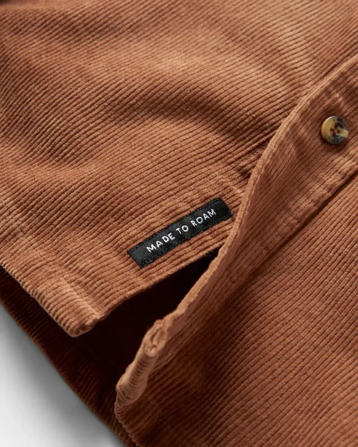 Passenger Tops Backcountry Cord Shirt Toffee Toffee 8211 Men