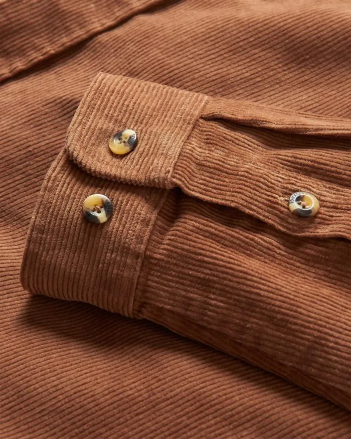 Passenger Tops Backcountry Cord Shirt Toffee Toffee 8211 Men