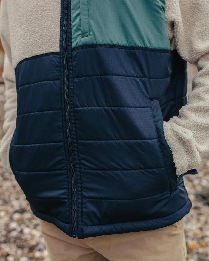 Passenger Tops Born Explorer Recycled PolarLined Sherpa Fleece Birch Birch 8211 Men