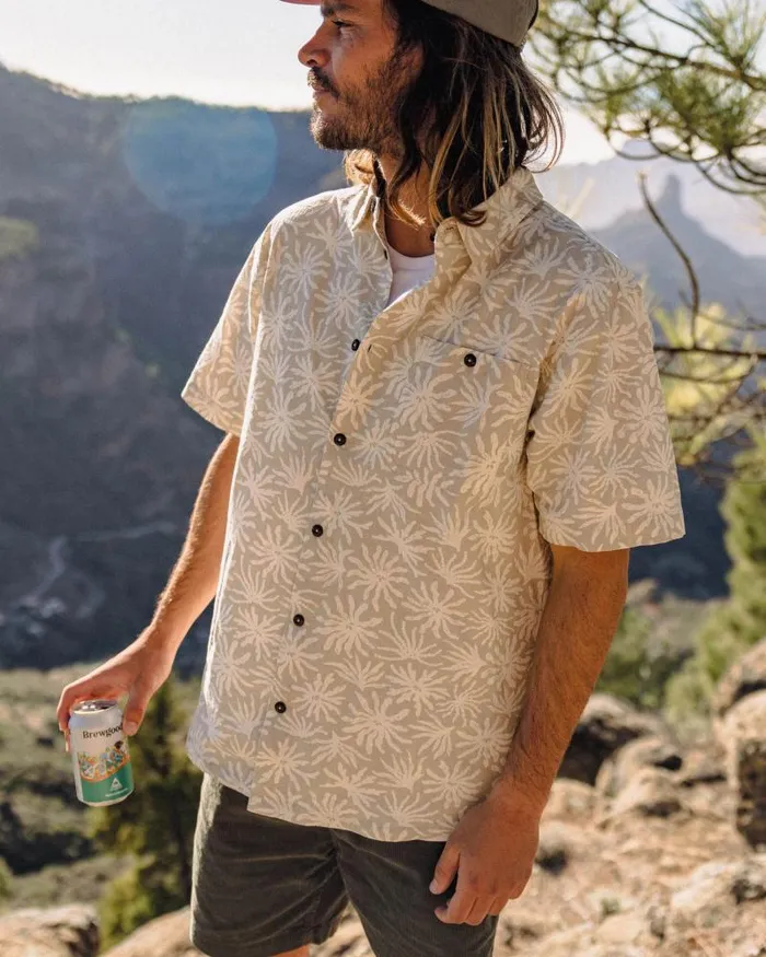 Passenger Tops Chill Short Sleeve Shirt Seaweed Pebble Grey Seaweed Pebble Grey 8211 Men