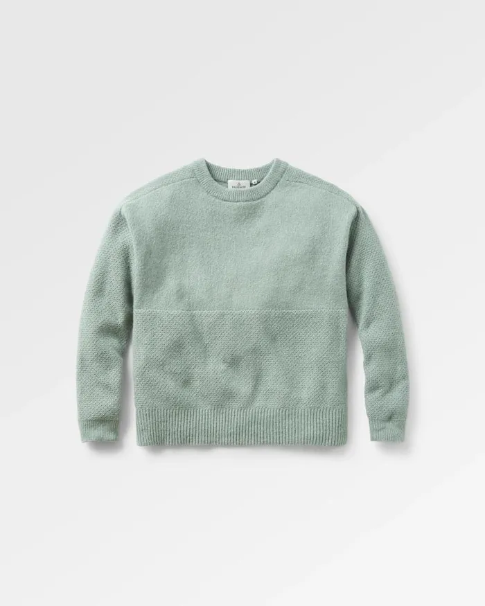 Passenger Tops Cove Recycled Knitted Jumper Pistachio Pistachio 8211 Women