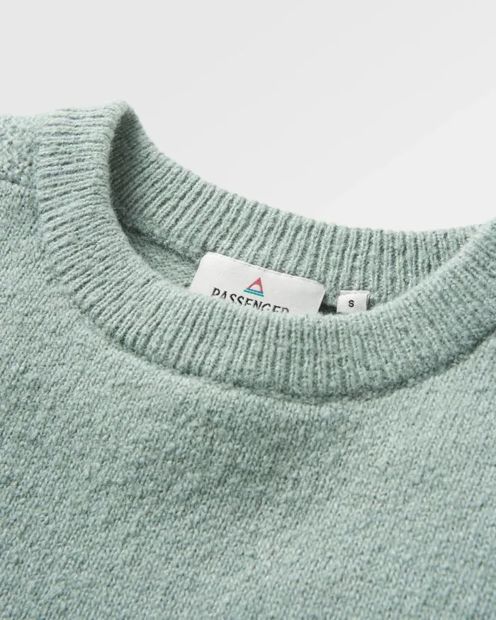 Passenger Tops Cove Recycled Knitted Jumper Pistachio Pistachio 8211 Women