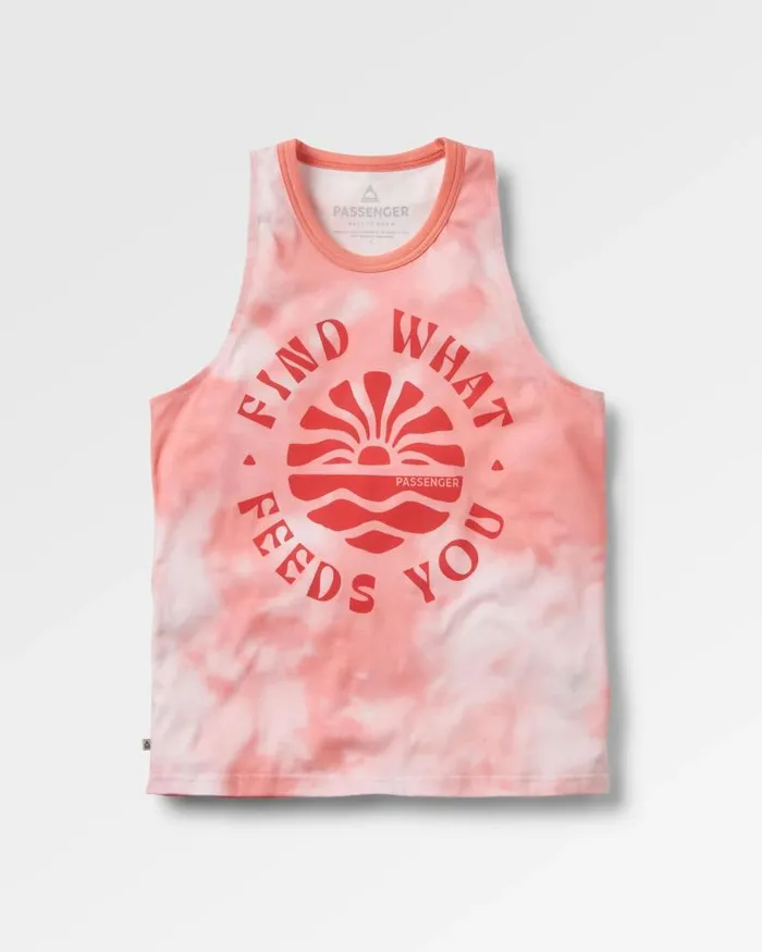 Passenger Tops Discovery Organic Cotton Vest Tie Dye Shell Pink Tie Dye Shell Pink 8211 Women Passenger Tops Discovery Organic Cotton Vest Tie Dye Shell Pink Tie Dye Shell Pink 8211 Women