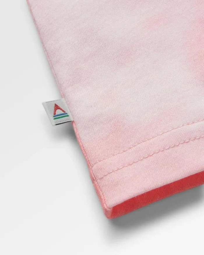 Passenger Tops Discovery Organic Cotton Vest Tie Dye Shell Pink Tie Dye Shell Pink 8211 Women