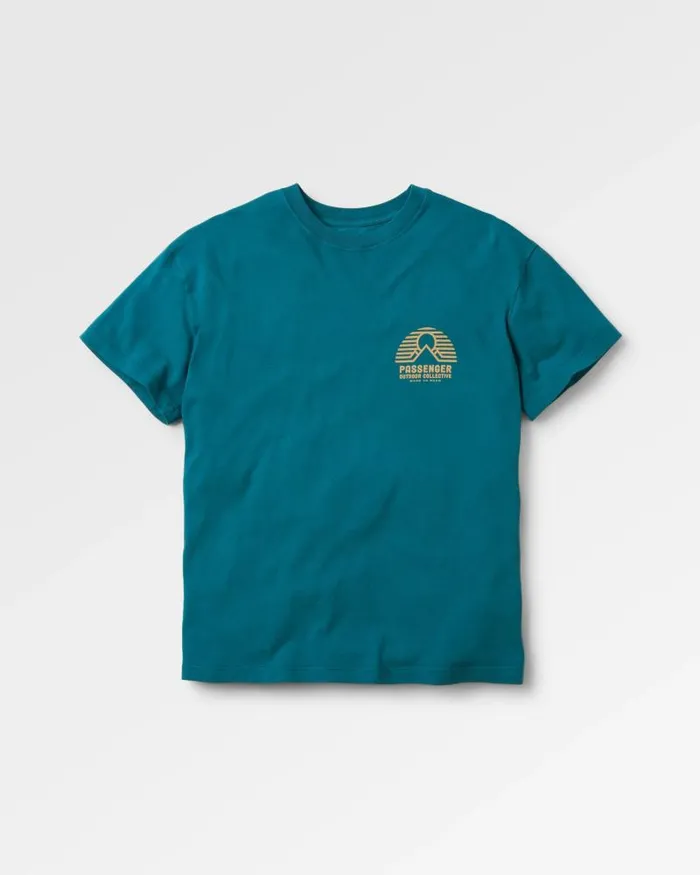 Passenger Tops Elbio Recycled Relaxed Fit TShirt Mediterranean Mediterranean 8211 Men Passenger Tops Elbio Recycled Relaxed Fit TShirt Mediterranean Mediterranean 8211 Men