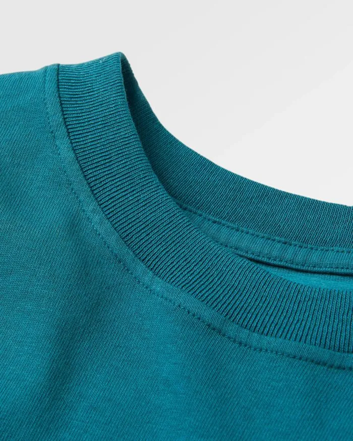 Passenger Tops Elbio Recycled Relaxed Fit TShirt Mediterranean Mediterranean 8211 Men