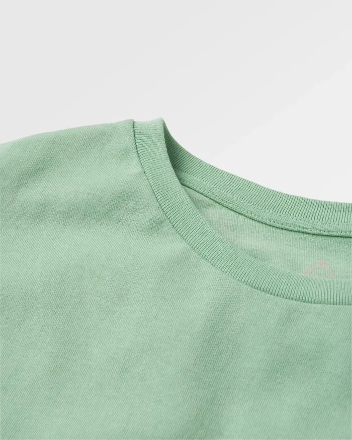 Passenger Tops Escapism Recycled Cotton TShirt Green Fig Green Fig 8211 Men