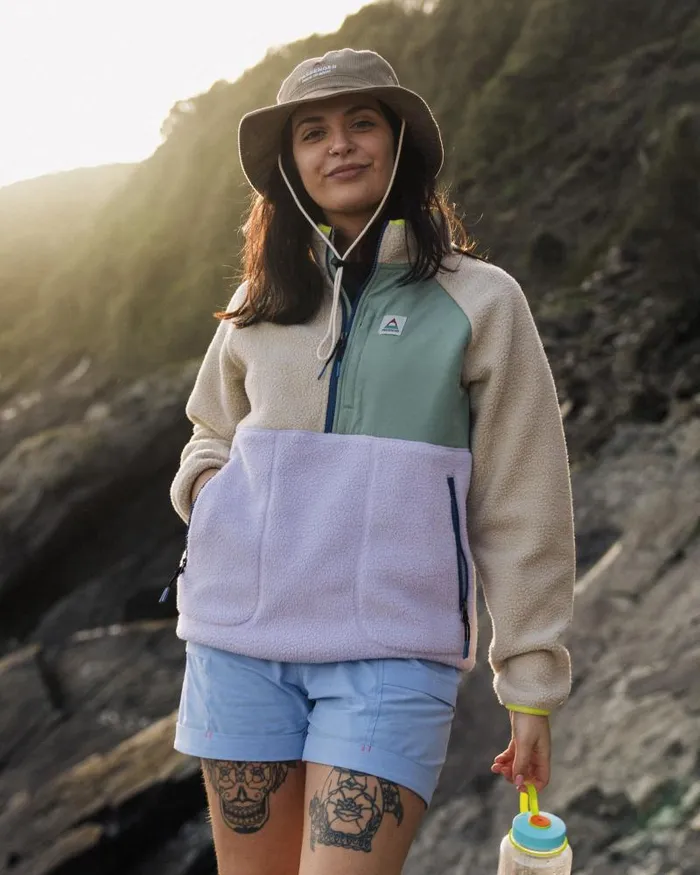 Passenger Tops Home 20 Recycled Sherpa Fleece Lilac Mist Lilac Mist 8211 Women