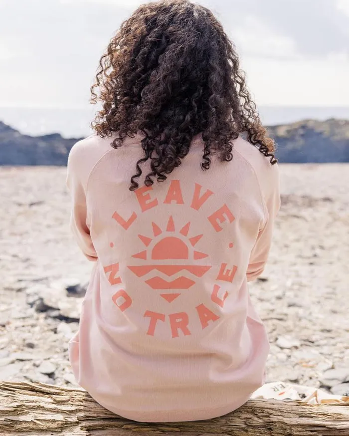 Passenger Tops Mystic Recycled Cotton Sweatshirt Peach Whip Peach Whip 8211 Women Passenger Tops Mystic Recycled Cotton Sweatshirt Peach Whip Peach Whip 8211 Women