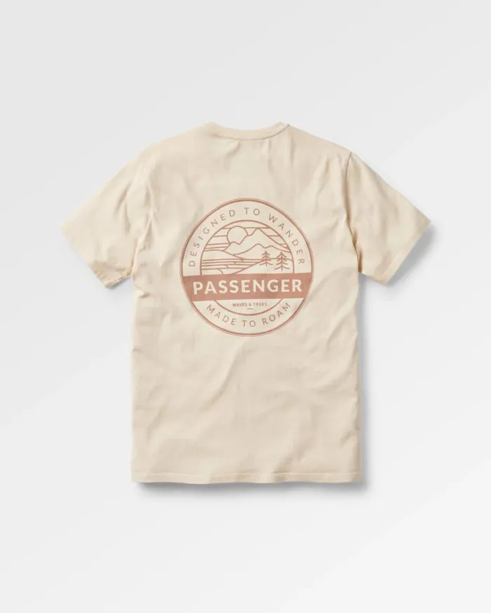 Passenger Tops Odyssey Recycled Cotton TShirt Birch Birch 8211 Men