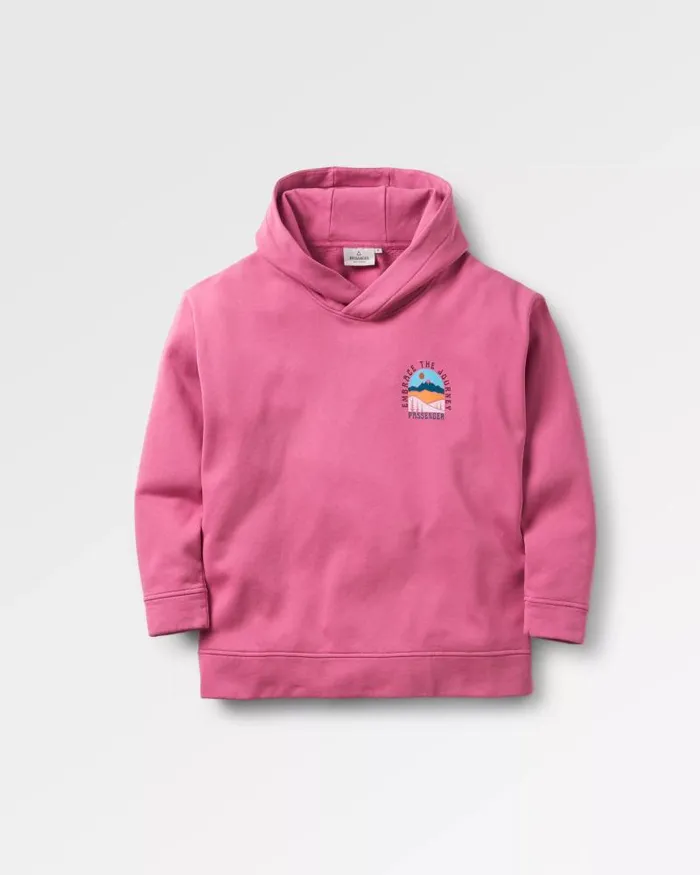 Passenger Tops Outlook Recycled Cotton Hoodie Mauve Haze Mauve Haze 8211 Women