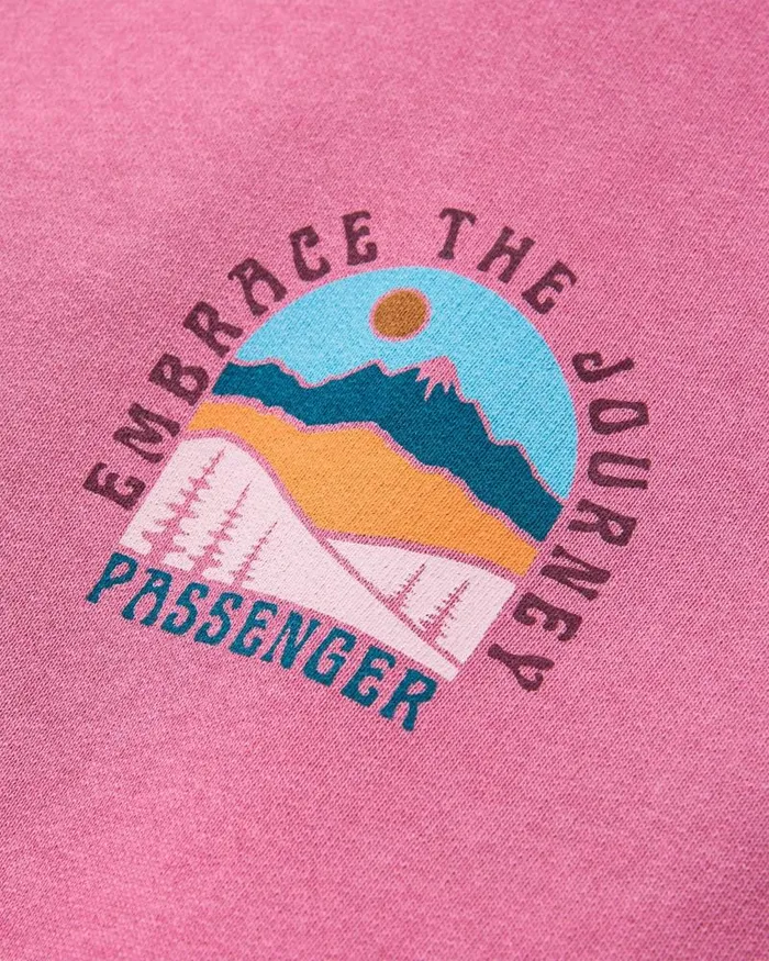 Passenger Tops Outlook Recycled Cotton Hoodie Mauve Haze Mauve Haze 8211 Women