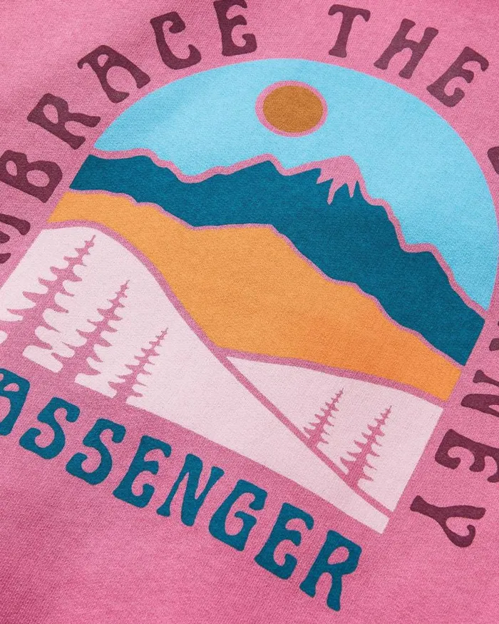 Passenger Tops Outlook Recycled Cotton Hoodie Mauve Haze Mauve Haze 8211 Women
