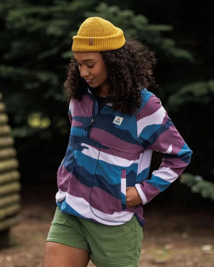 Passenger Tops Sorrel Recycled Polar Fleece Scenic Berry Scenic Berry 8211 Women