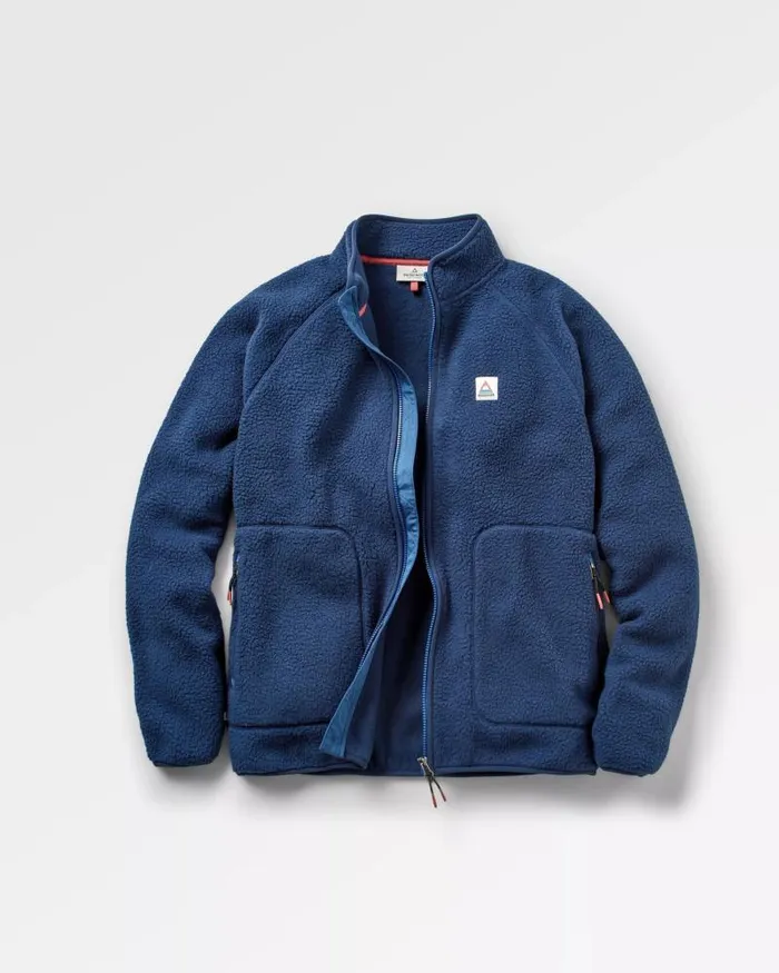 Passenger Tops Tripper 20 Full Zip Recycled Sherpa Fleece Rich Navy Rich Navy 8211 Men
