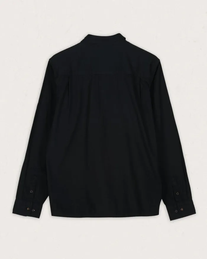 Passenger Tops Vision Organic Cotton Shirt Black Black 8211 Men