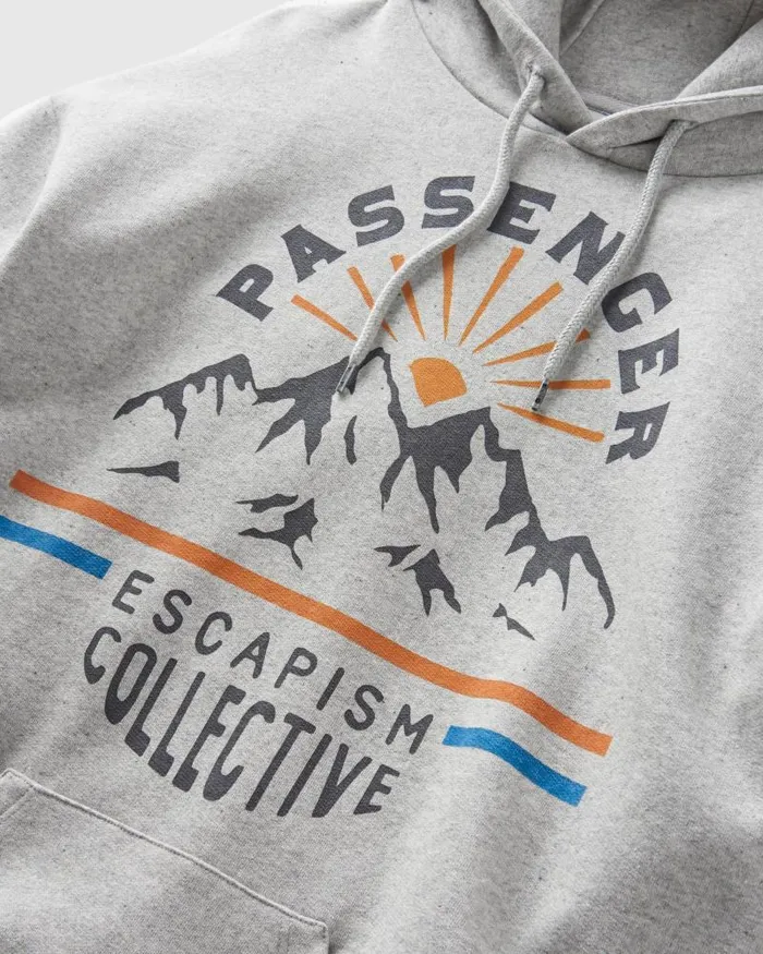 Passenger Tops Wander Recycled Cotton Marl Hoodie Grey Marl Grey Marl 8211 Women