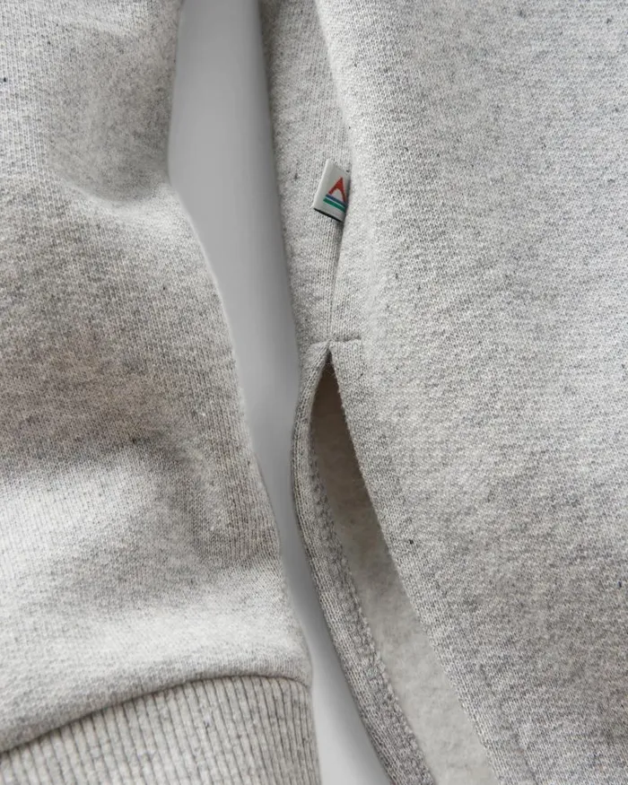 Passenger Tops Wander Recycled Cotton Marl Hoodie Grey Marl Grey Marl 8211 Women