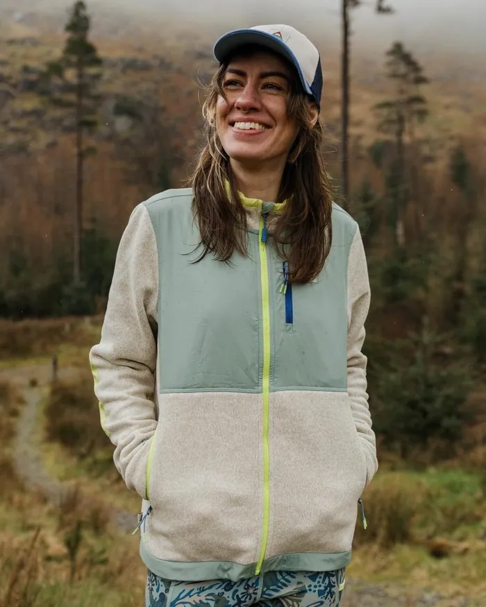 Passenger Tops Wilder Recycled Polartec Fleece Birch Marl Birch Marl 8211 Women Passenger Tops Wilder Recycled Polartec Fleece Birch Marl Birch Marl 8211 Women